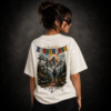Himalayan Wanderer Ride & Explore Oversized Graphic T-Shirt