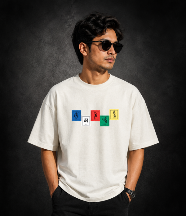 Himalayan Wanderer Ride & Explore Oversized Graphic T-Shirt