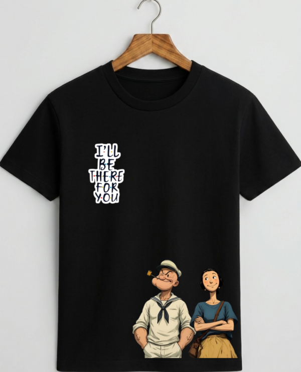 Friendship Quote Graphic Cotton T-Shirt
