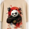 Kung Fu Panda Inner Peace Premium Oversized T-Shirt Back Kung Fu Panda Inner Peace Premium Oversized T-Shirt