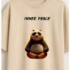 Kung Fu Panda Inner Peace Premium Oversized T-Shirt Front Kung Fu Panda Inner Peace Premium Oversized T-Shirt