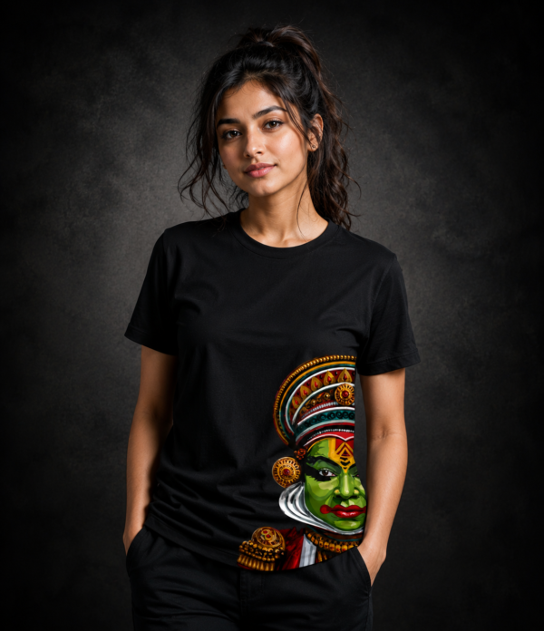 Loomdin Kathakali Legacy Premium T-Shirt F Loomdin Kathakali Legacy Premium T-Shirt F