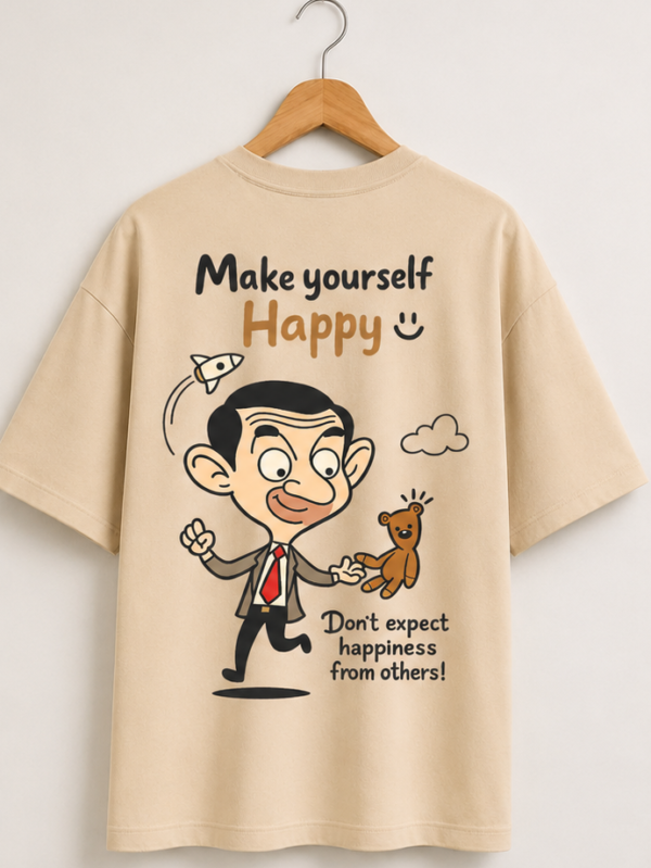 Mr. Bean Cartoon Premium Oversized T-Shirt Mr. Bean Cartoon Premium Oversized T-Shirt