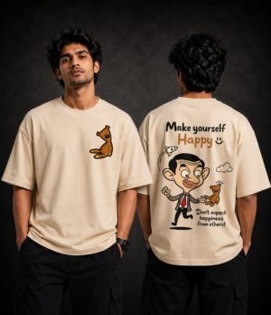Mr. Bean Cartoon Premium Oversized T-Shirt Mr. Bean Cartoon Premium Oversized T-Shirt