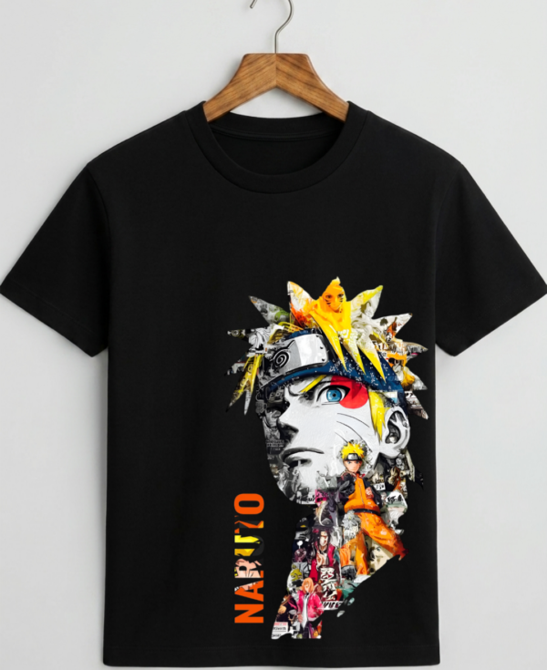Naruto Anime Fan Edition Graphic Cotton T-Shirt