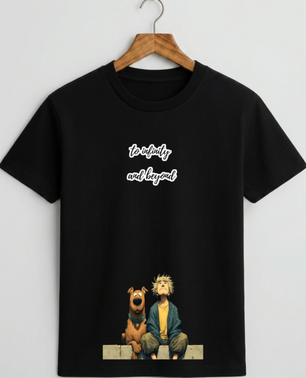 To Infinity And Beyond Quote Premium Graphic T-Shirt Display To Infinity And Beyond Quote Premium Graphic T-Shirt