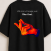 Until It's Done Premium Oversized Graphic T-Shirt Back Until It's Done Premium Oversized Graphic T-Shirt